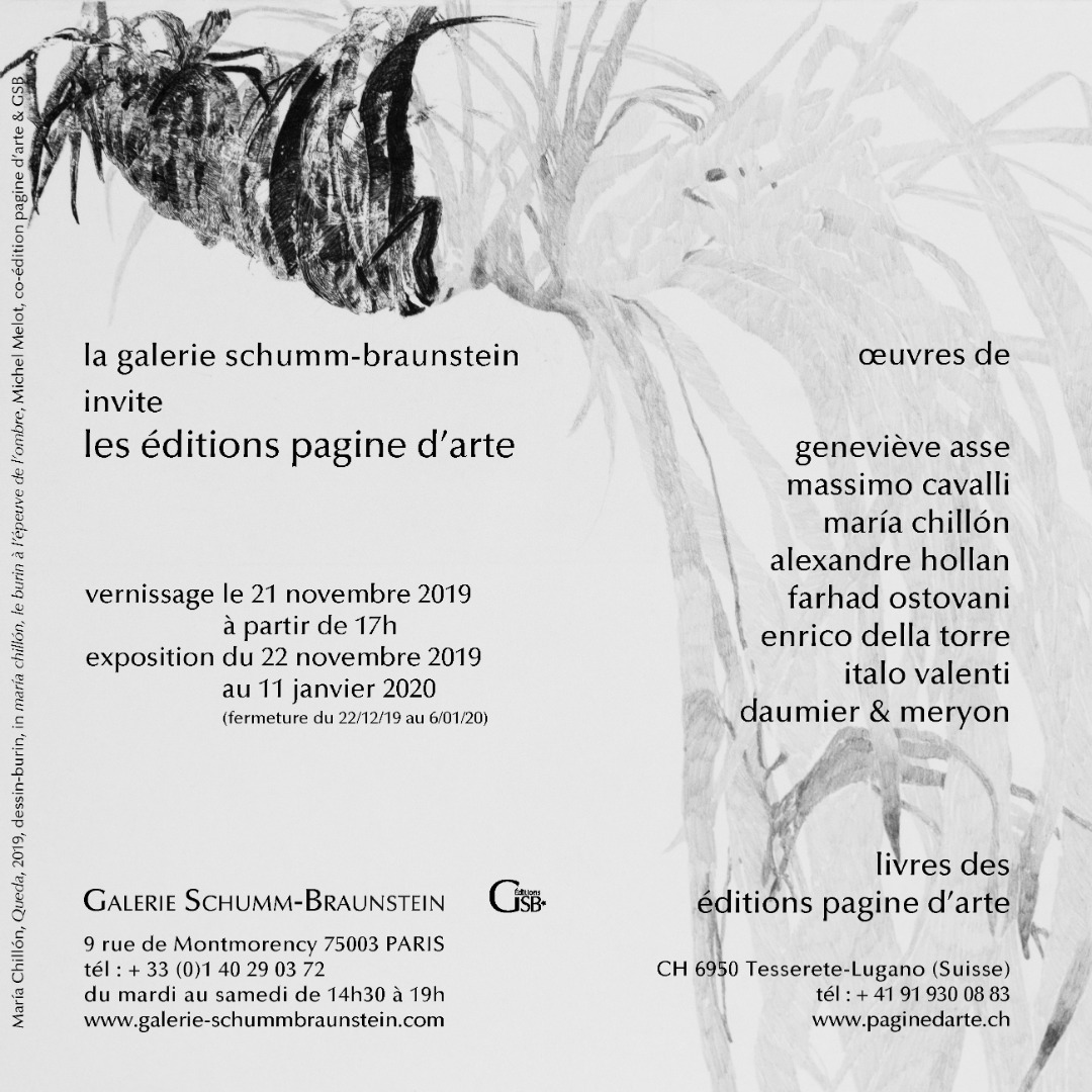Invitation GSB Pagine D'arte Décembre2019